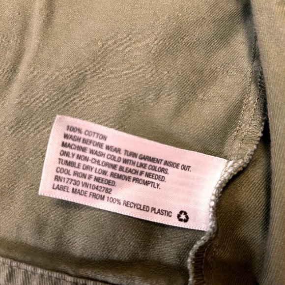 Adorable 5T Green Utility / Army Jacket - Picture 6 of 7